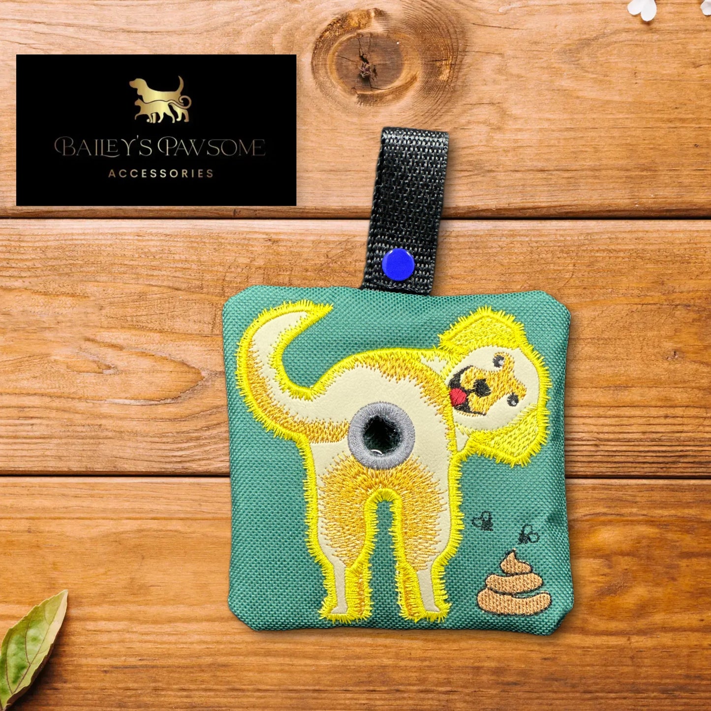 Golden Retreiver Waste Bag Holder