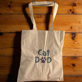 Tote Bag ( CAT DAD)